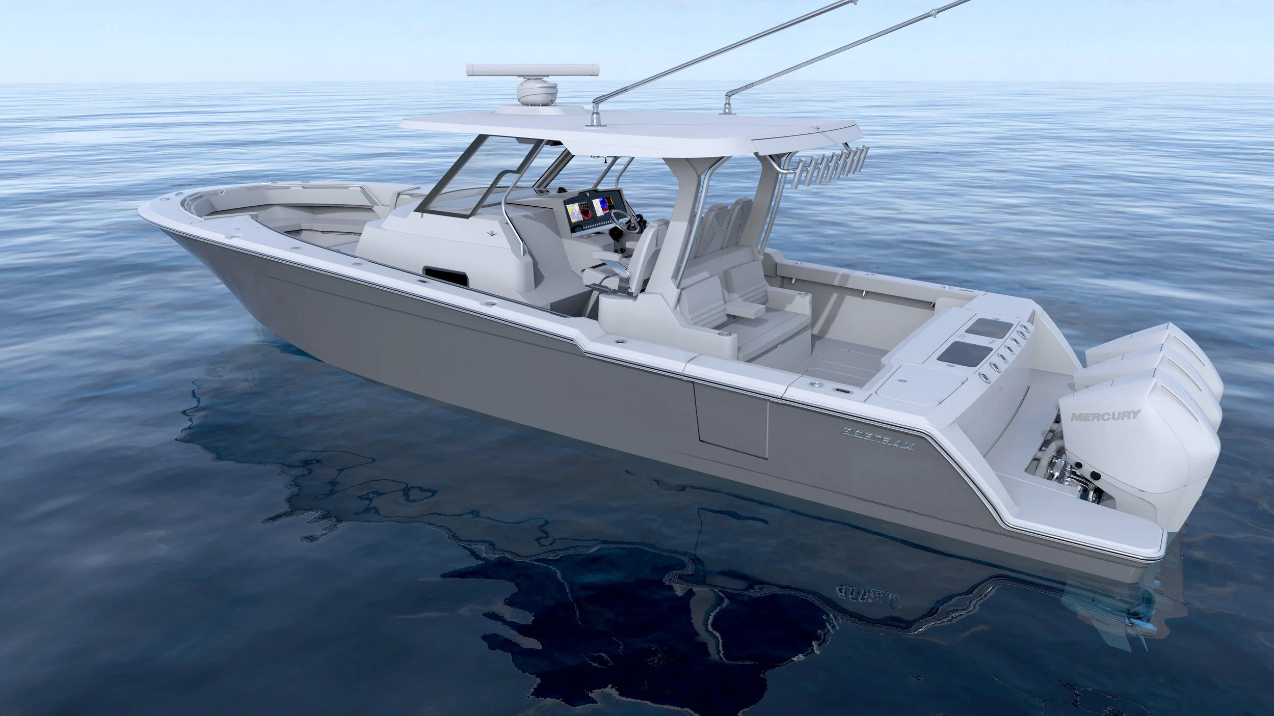 Bertram 39 Center Console Project — Yacht Design Works